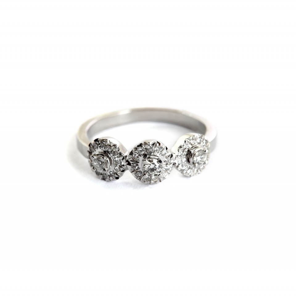 Payment 3. Antique Diamond Platinum Engagement Ring, Old Mine Cut Diamonds  in Flower Design, Square Shape Floral Cocktail Ring. - Addy's Vintage